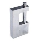 Anti Theft D Shaped Padlock for Automotive Use (3 Keys)