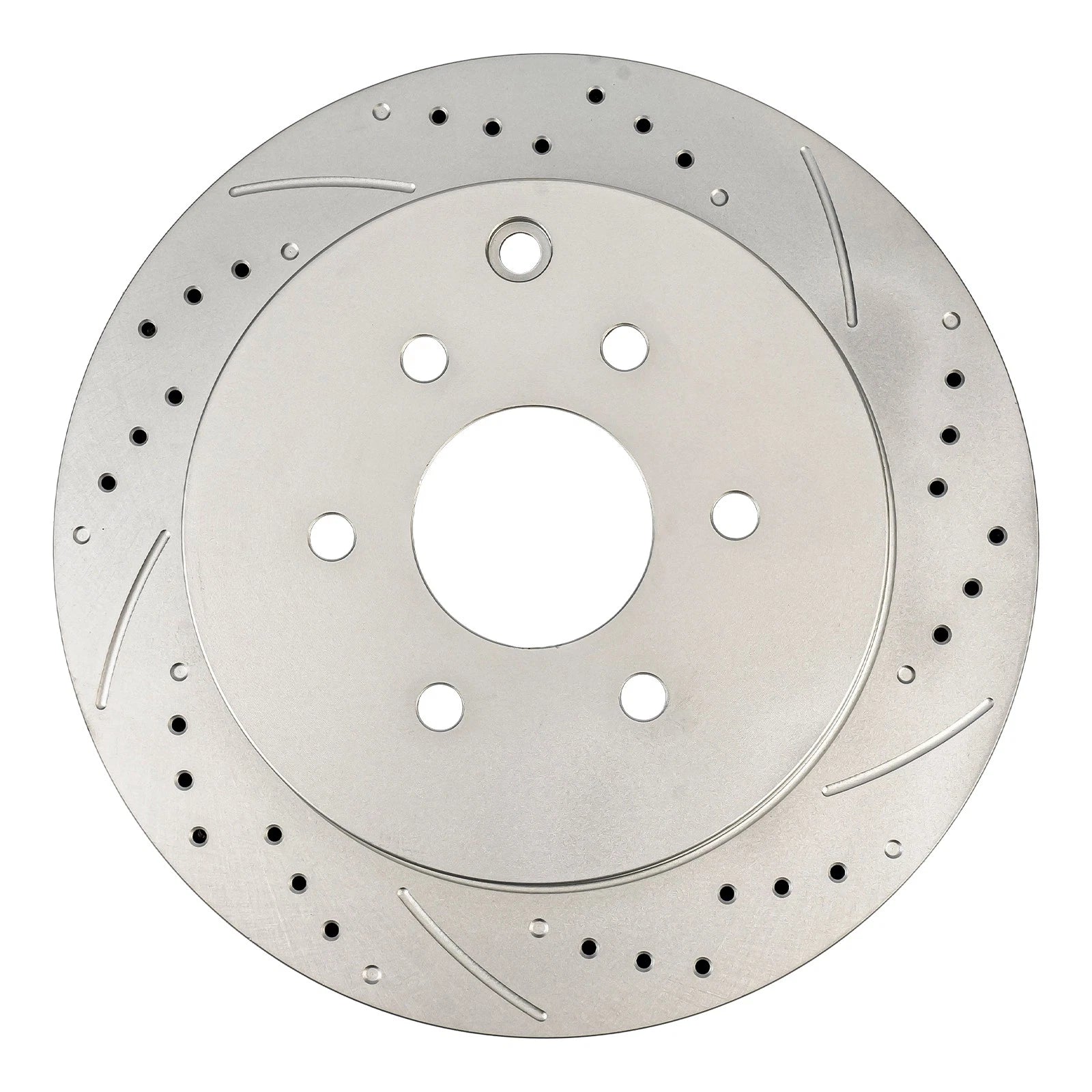 2x Rear Drilled & Slotted Brake Rotors for Nissan Pathfinder (2004–2012)