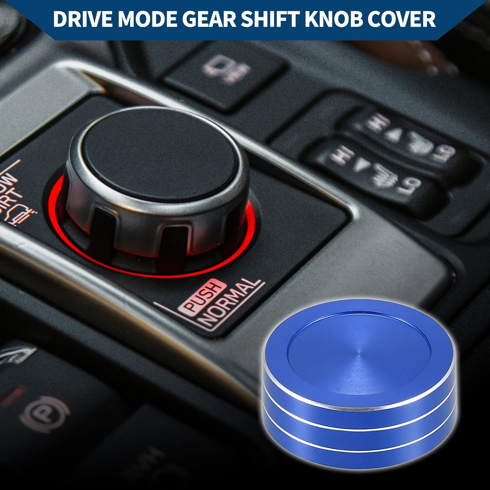 Drive Mode Gear Shift Switch Knob Cover for Subaru Forester (2019–2022) Blue