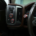 Center Console Switch Button Trim Cover for Chevy Silverado GMC Sierra (2014–2018)