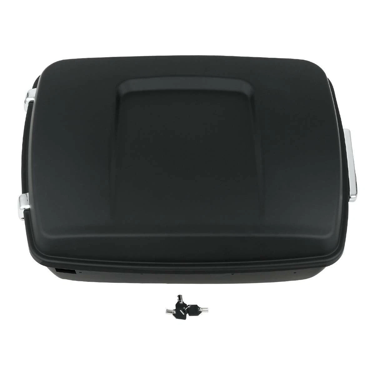 Matte Black King Trunk Backrest Mount for Harley Touring Electra Glide (1997–2008)