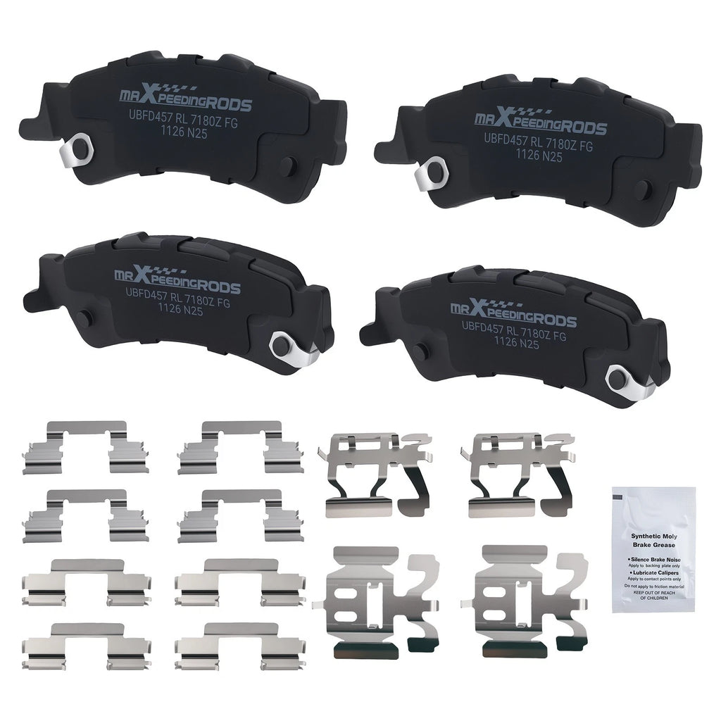 Rear Ceramic Brake Pads for Cadillac DeVille/DTS (2000-2011) Heavy Duty