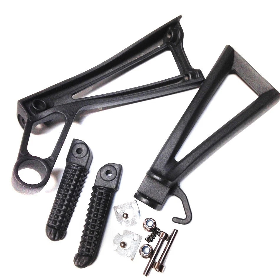 Foot Pegs for YZF R6 R6S (2003–2010) Black Passenger Foot Pegs