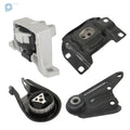 Set of 4 Engine Motor Mounts & Auto Trans Mounts for Mazda 3 (2011–2013)