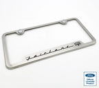 Brushed Stainless License Plate Frame Replacement for Ford Fairlane GT (1963–1963)