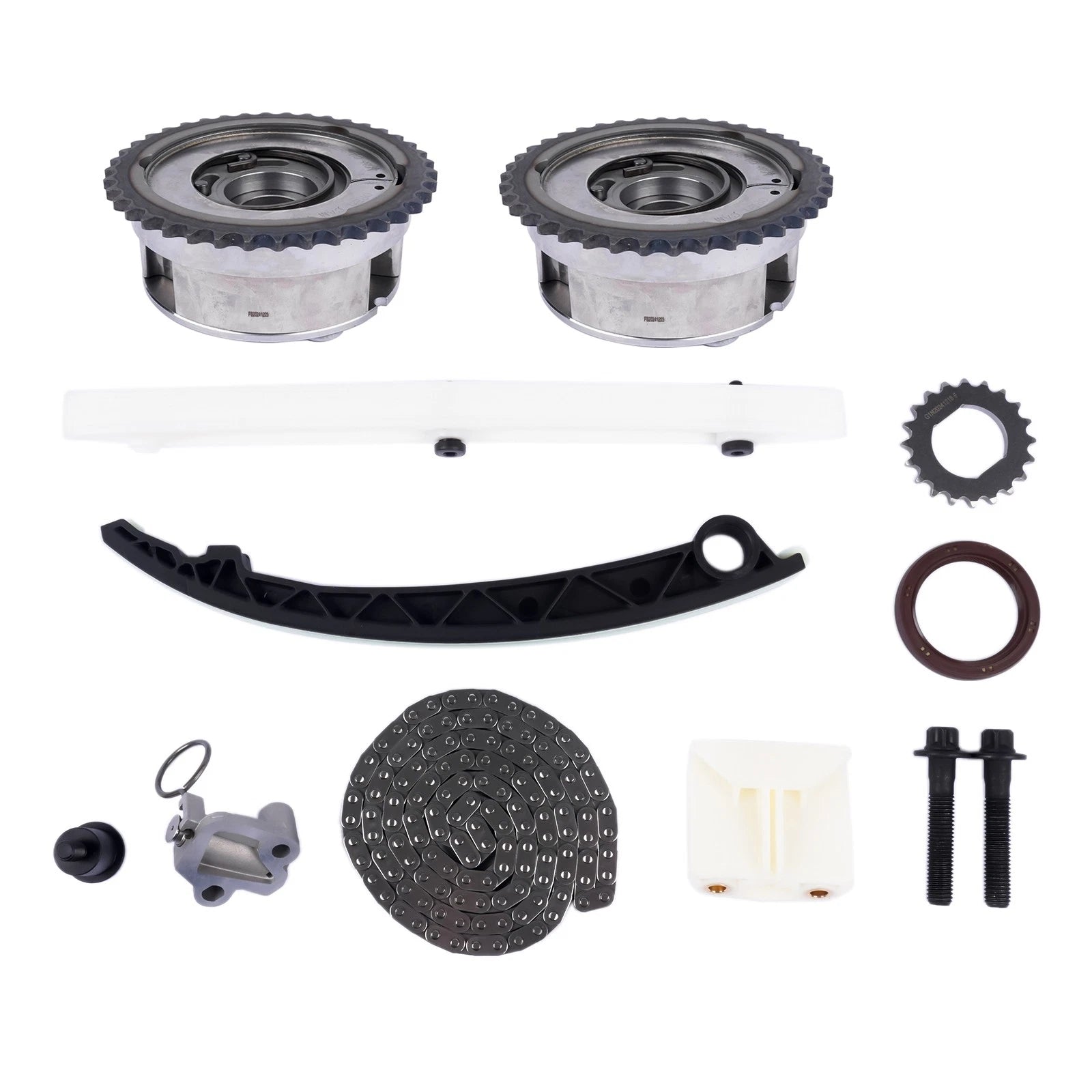 Timing Chain Kit with 2x VVT Sprockets for Buick Chevrolet (YYYY–YYYY)