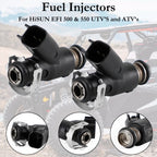 2X Fuel Injector 28160355 16400-004C-0000 for HiSun EFI UTV550 MSU500 HS500 T9