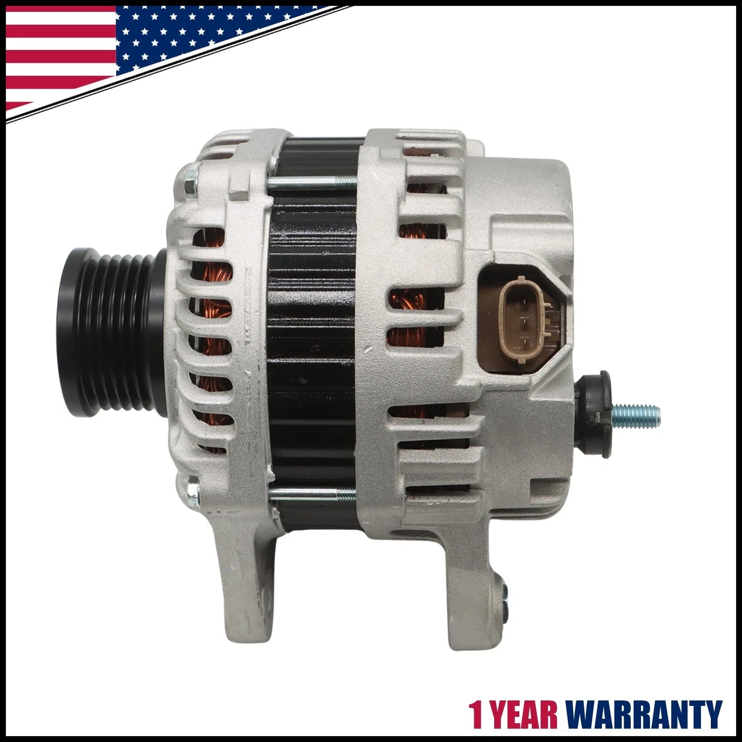 Alternator 110A 12V 6-Groove CW for Nissan Juke (2011–2017) 231001KM1A