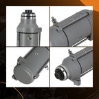 Starter Motor for Honda GL1100I Interstate (1980–1983) 12V Silver