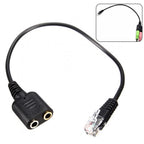 3.5mm Female Headphone Adapter Cable (2-Pack)