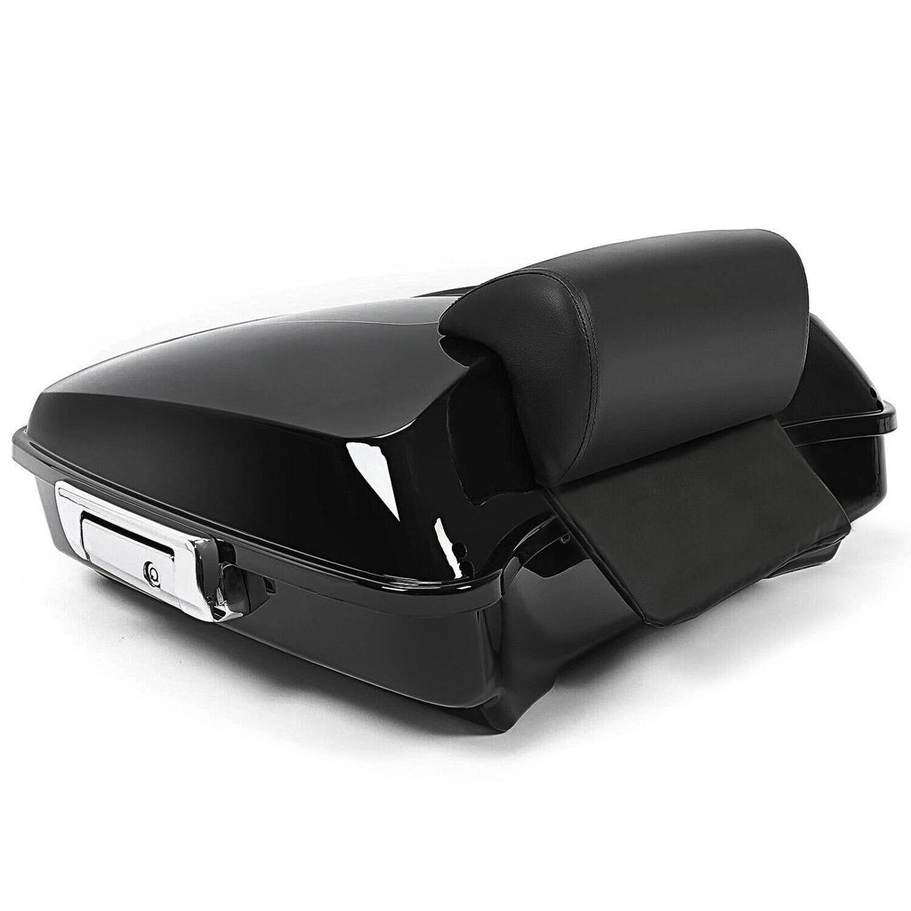 Trunk Backrest Mount Rack for Harley Touring Street Road Glide (1997–2008)