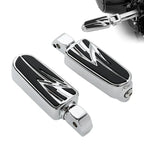 Chrome Passenger Pegs for Harley Softail Heritage Classic (2018-2025)