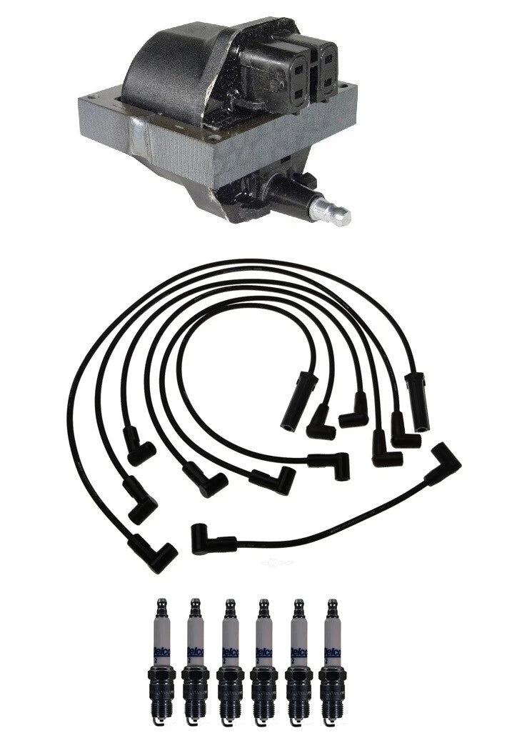 Ignition Wires & Spark Plugs Kit for GMC Sonoma 4.3L V6 (1992–1993)