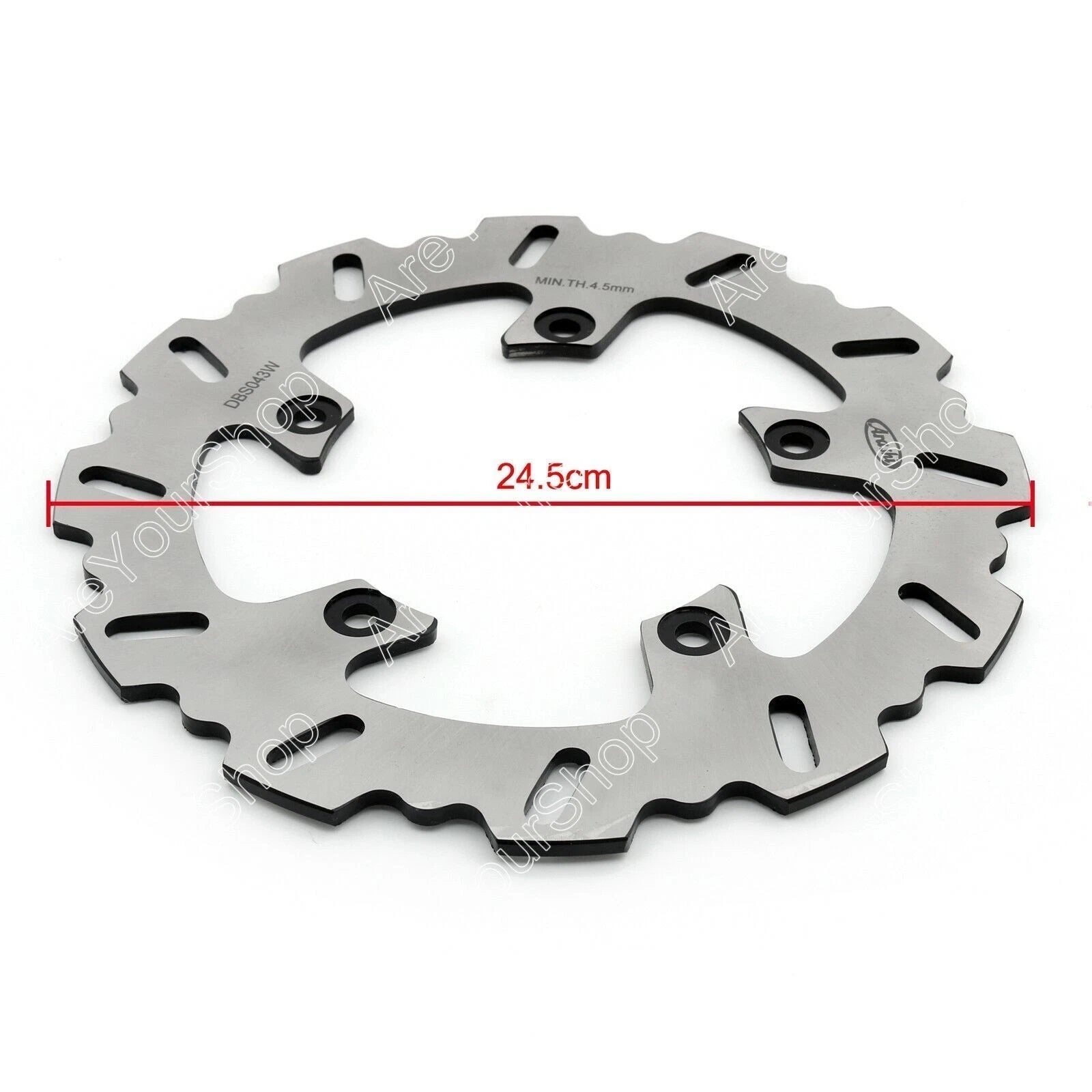 Rear Brake Rotor Disc for Yamaha WR125 WR250F WR426F WR450F (2002–2015)