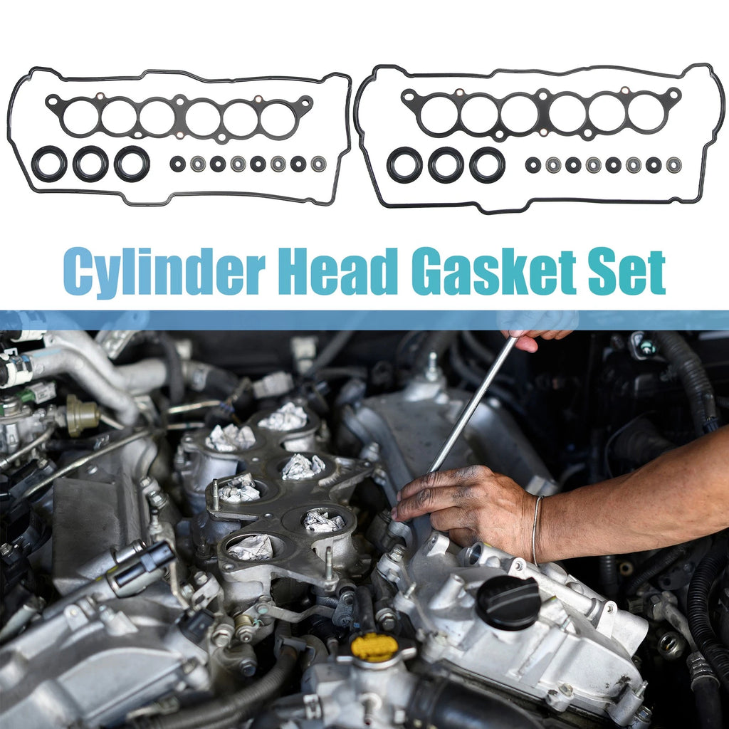 Set of 2 Engine Head Gasket Valve Cover Gasket for Toyota 4Runner (1996–2002)