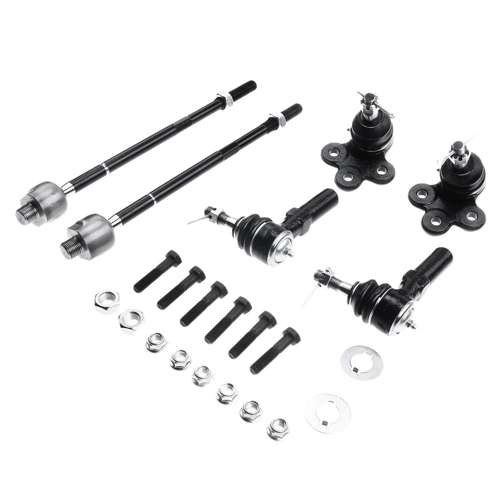 Set of 6 Tie Rod Ends and Ball Joints for Buick Cadillac Pontiac