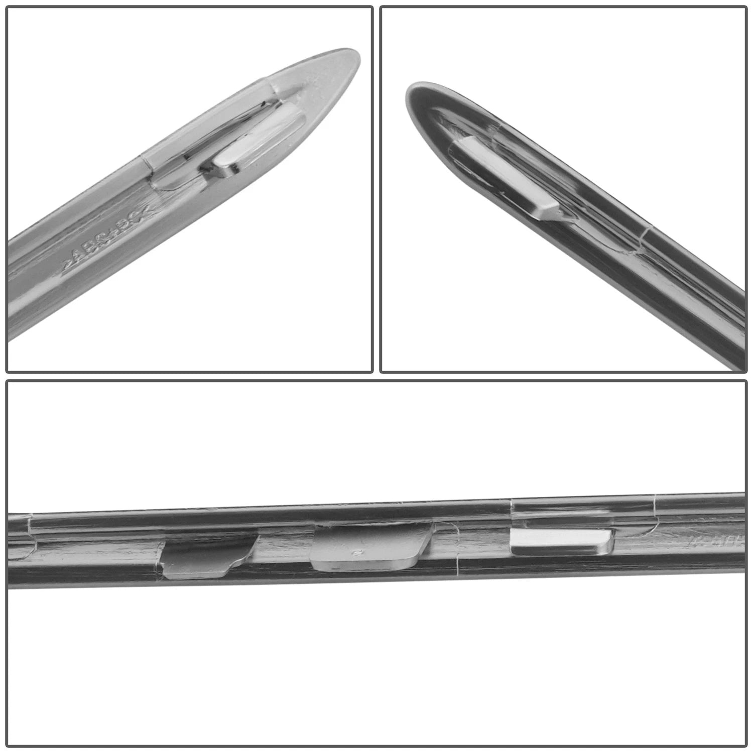 Passenger Right Front Black Molding for Mercedes-Benz E43 (2017–2018)