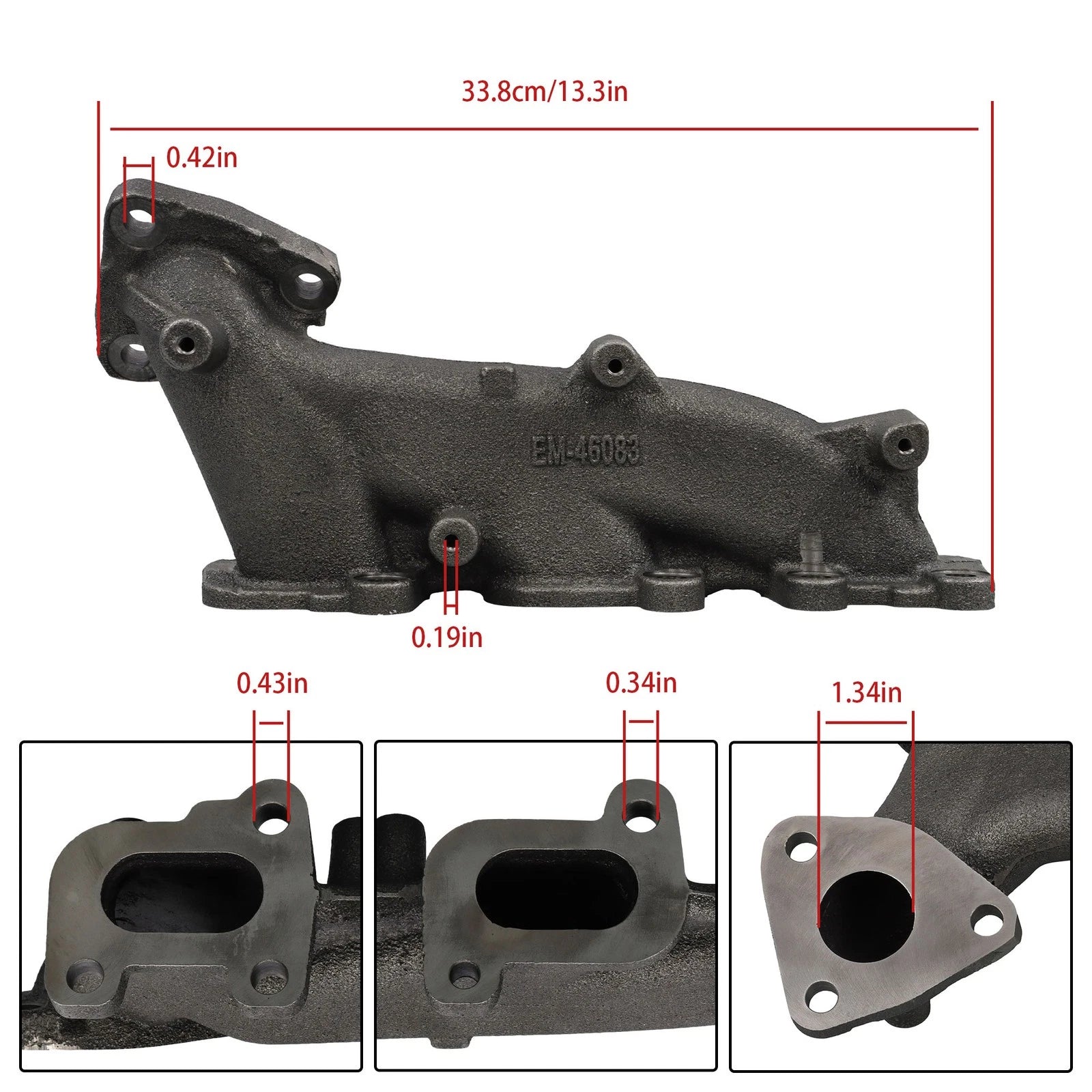 Right Exhaust Manifold for Ford Explorer (2013-2019)