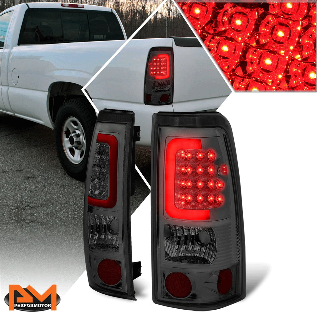 3D LED C-Bar Tail Light Reverse Lamp for Chevy Silverado/GMC Sierra (1999–2003)