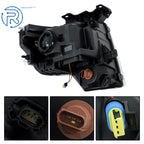 HID Projector Headlight Assembly for Ford F-150 (2013-2014) Black Trim