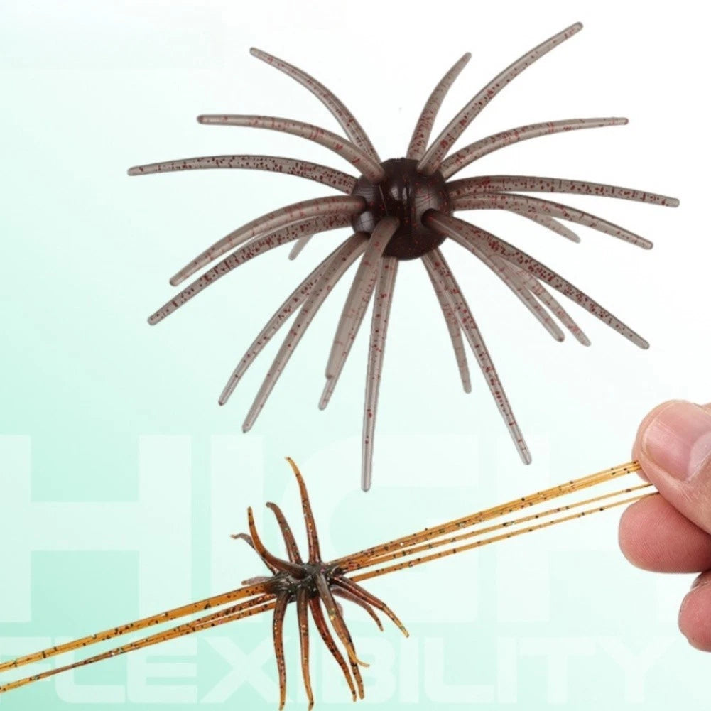 Floating Sea Urchin Soft Lure for Saltwater Fishing (TPE Material)