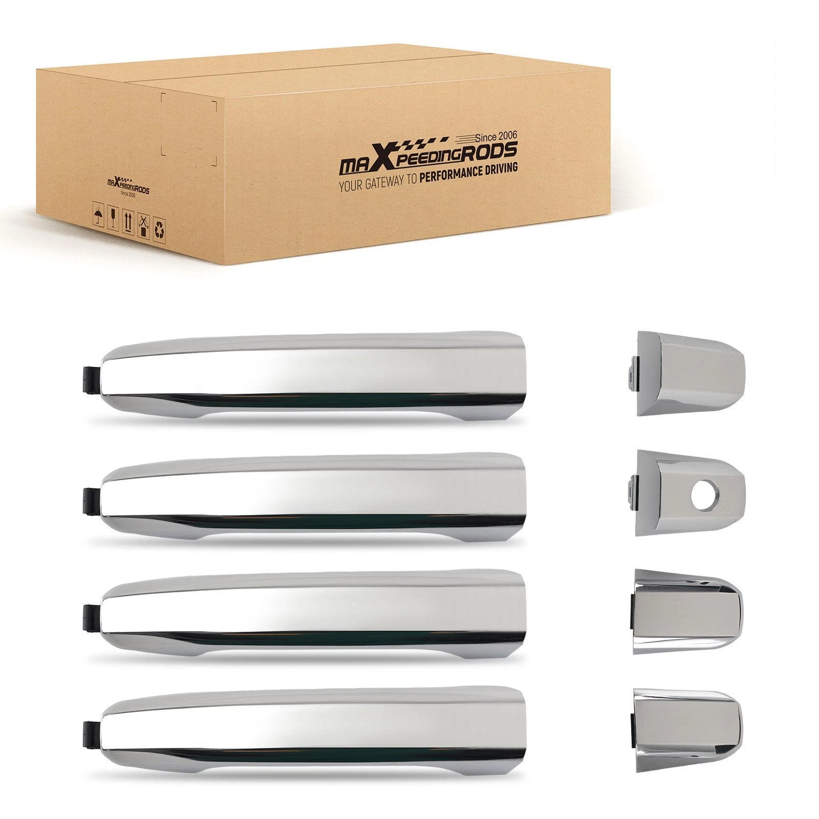 Chrome Outer Door Handle for GMC Sierra 2500/3500 HD (2015–2019) GM1311194