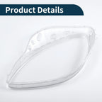 1 Pc Headlight Lens Cover for Chevy Corvette C6 (2005–2013) Clear