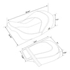 Heated Seats for Harley CVO Road Street Glide (2009–2023)