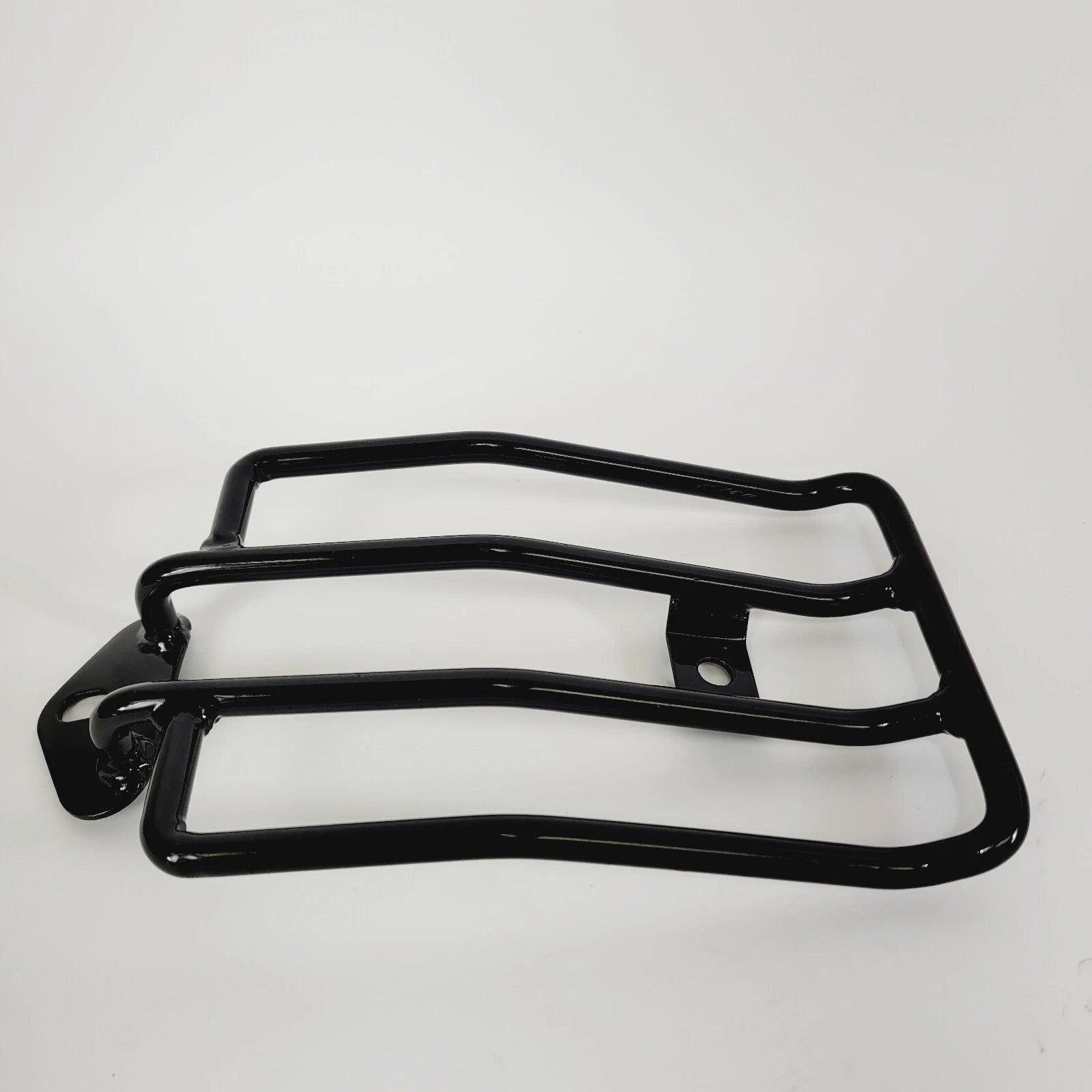 Solo Seat Luggage Rack for Harley Sportster XL883 1200 (2004–2015) Gloss Black