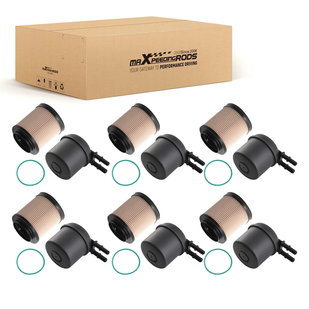 6X Diesel Fuel Filter for Ford F250-F550 Super Duty 6.7L (2011–2016)