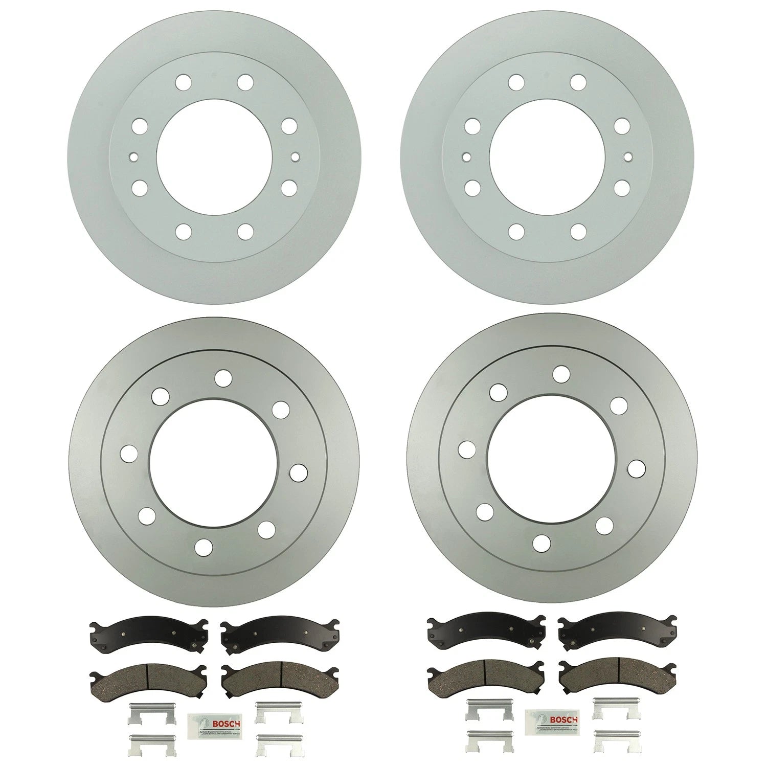 Bosch QuietCast Brake Pad Kit for Sierra 3500 (2015–2022)