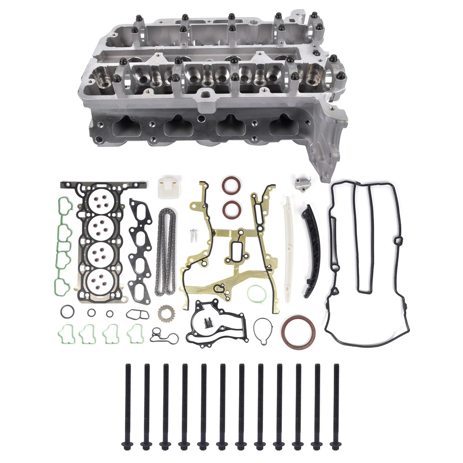 Cylinder Head, Gasket & Timing Chain Set for Chevy Sonic, Buick Encore (2012-2016)