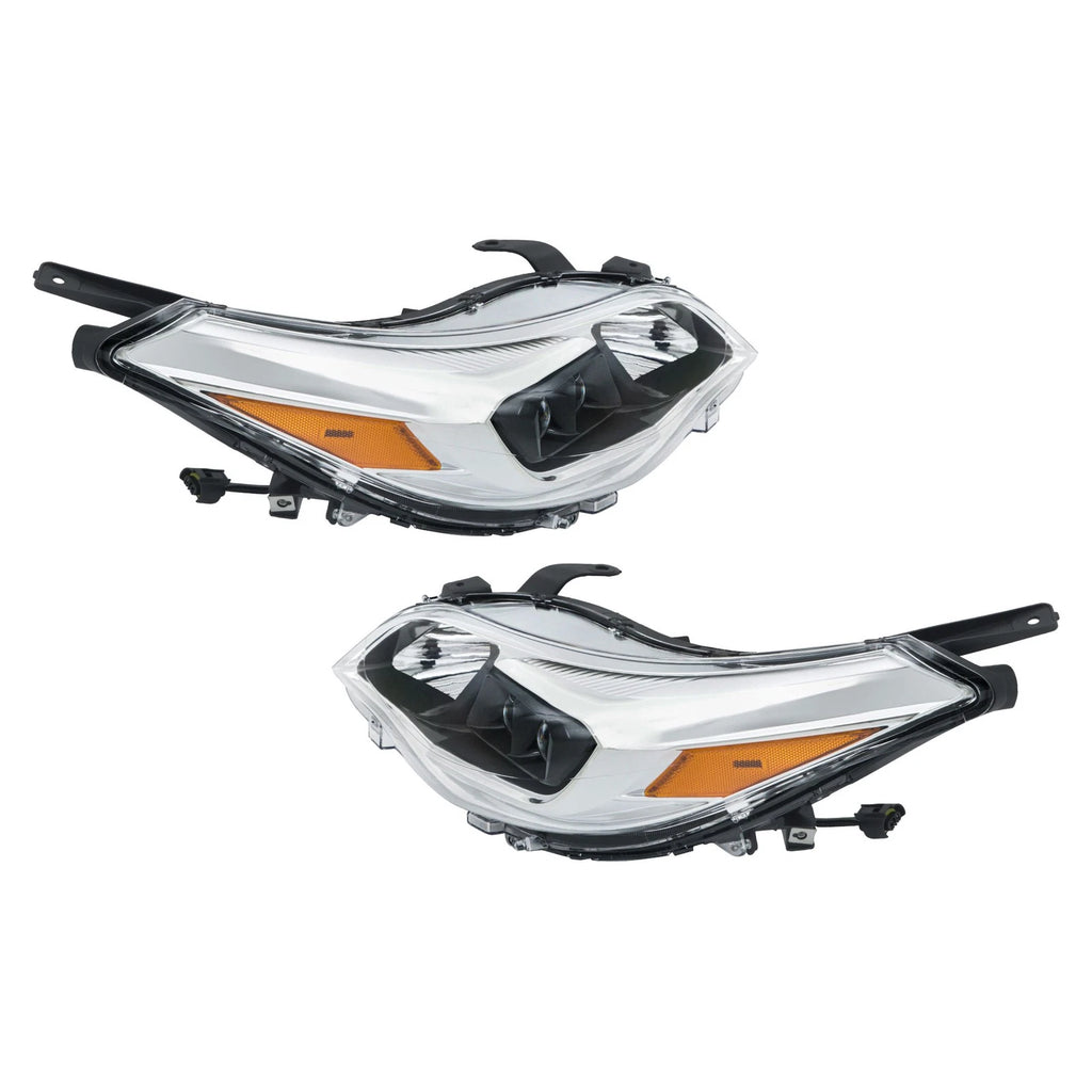 Clear Halogen Headlights Pair for Toyota Avalon (2013–2015)