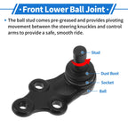 2X Front Lower Ball Joints for Hyundai Tucson (2010–2017) K500239/545303S000