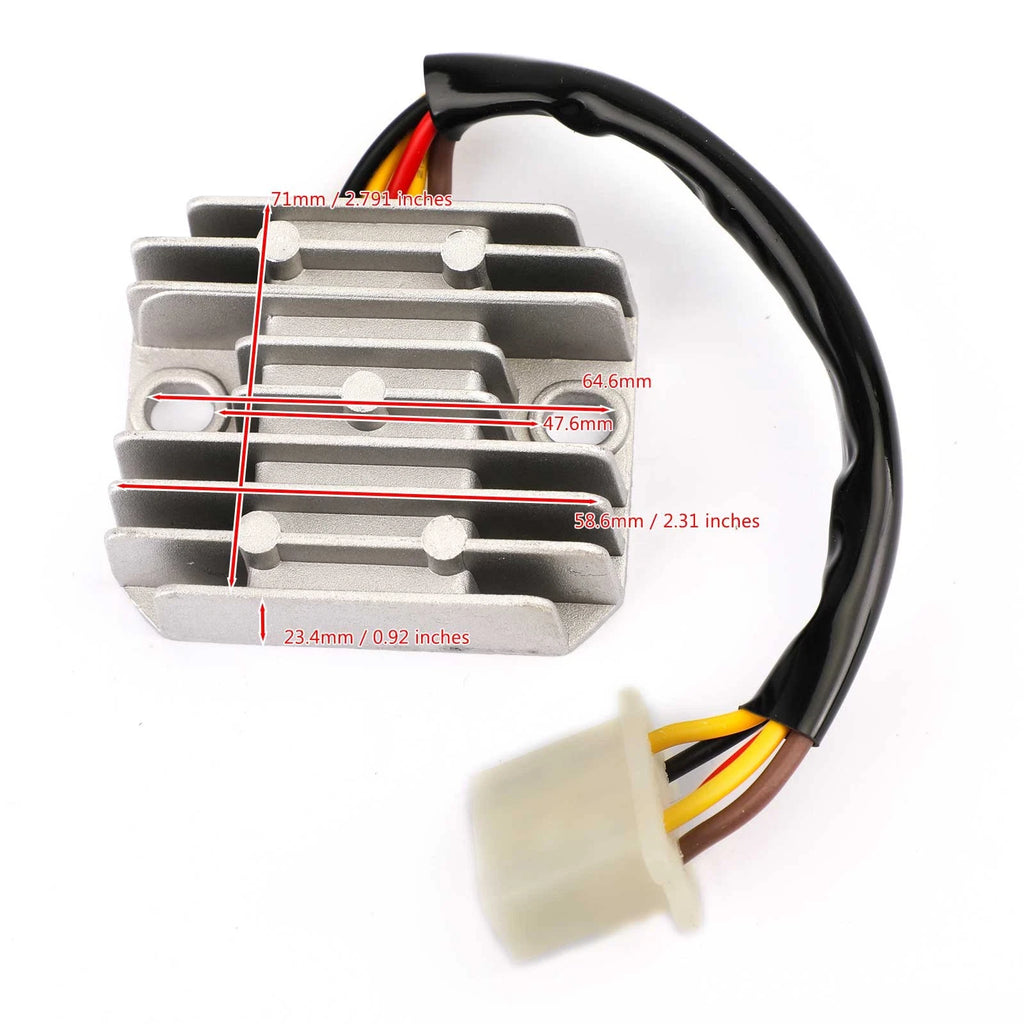 Voltage Regulator for Kawasaki KLT200 KLT250 KZ250 KZ440 KZ750 (1976–1985) 21066-1032