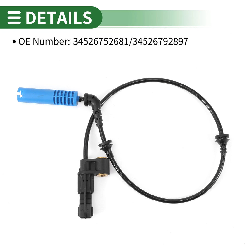 ABS Wheel Speed Sensor for BMW 325i (2002–2005) No. 34526752681/34526792897