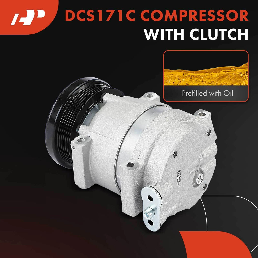 A/C Compressor with Clutch for Chevrolet Aveo (2014-2016)