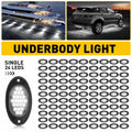 100pcs White LED Underglow Rock Light Kit for Jeep ATV UTV Truck Motorcycle