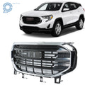 Front Bumper Grille Assembly for GMC Terrain (2018–2021) Chrome Black