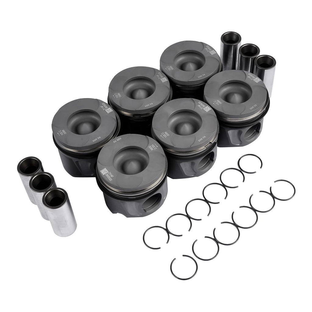 Set of 6 Pistons with Rings for Jeep Grand Cherokee, Ram 1500 (2014–2018)