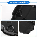 Engine Oil Pan for Mercedes-Benz E350 (2000–2017) No.2222700512 Aluminum Black