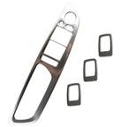 Stainless Steel Window Switch Cover Trim for BMW X5 E70, X6 E71 (2007-2014)