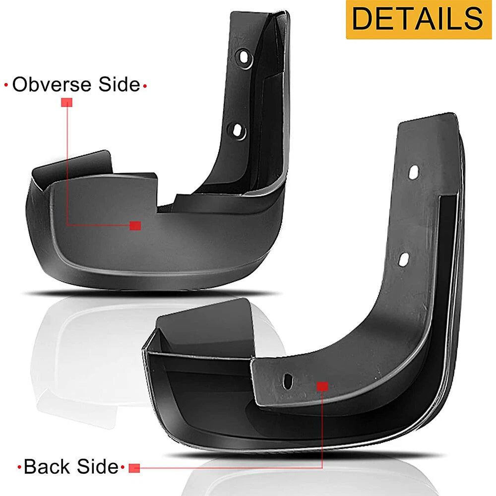 Set of 4 Mud Flaps for Honda Civic (2006–2011)