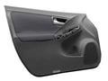 Front Armrest Door Panel Cover for Toyota Prius (2010–2015) Gray PVC Leather