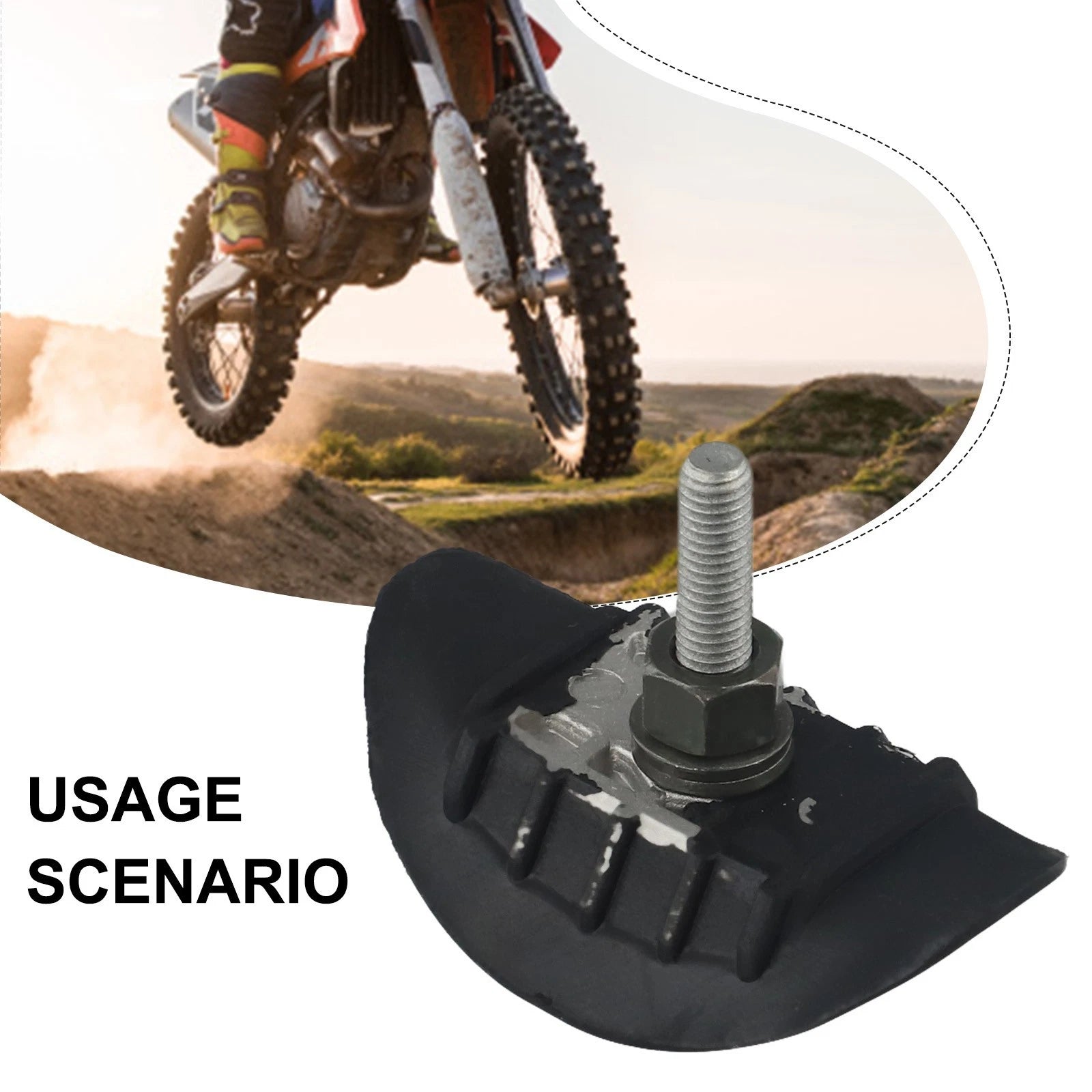 Rim Wheel Tire Lock for Dirt Bikes (All Models & Years)