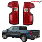 Set of 2 LED Tail Light Assemblies for Chevy Silverado 1500 (2019–2023)