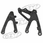 Pair Front Foot Pegs Hanger Assembly for Yamaha YZF-R1 (2007–2008)