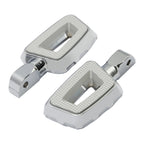 Chrome Passenger Footpegs for Harley Street Fat Bob (2018–2025)