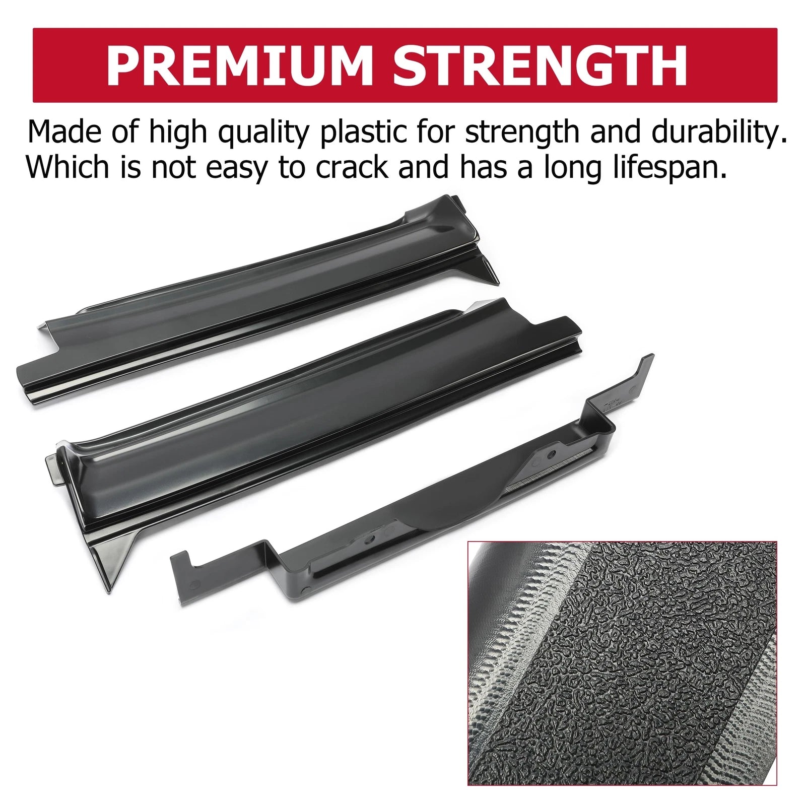 Rear Bumper Fillers for Cadillac Fleetwood Brougham DeVille (1977-1979)