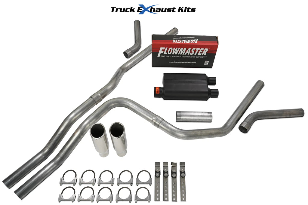 Dual Exhaust Kit for Chevy Tahoe (2007–2014) 2.5" C Exit